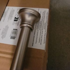 NEW!!! Brushed Nickle 36"-62" adjustable shower curtain or window curtain rod.